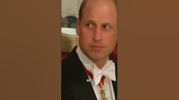 Funny moment Prince William reacts to King Charles