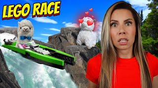My Crazy Llamas Built Floating LEGO Boats !