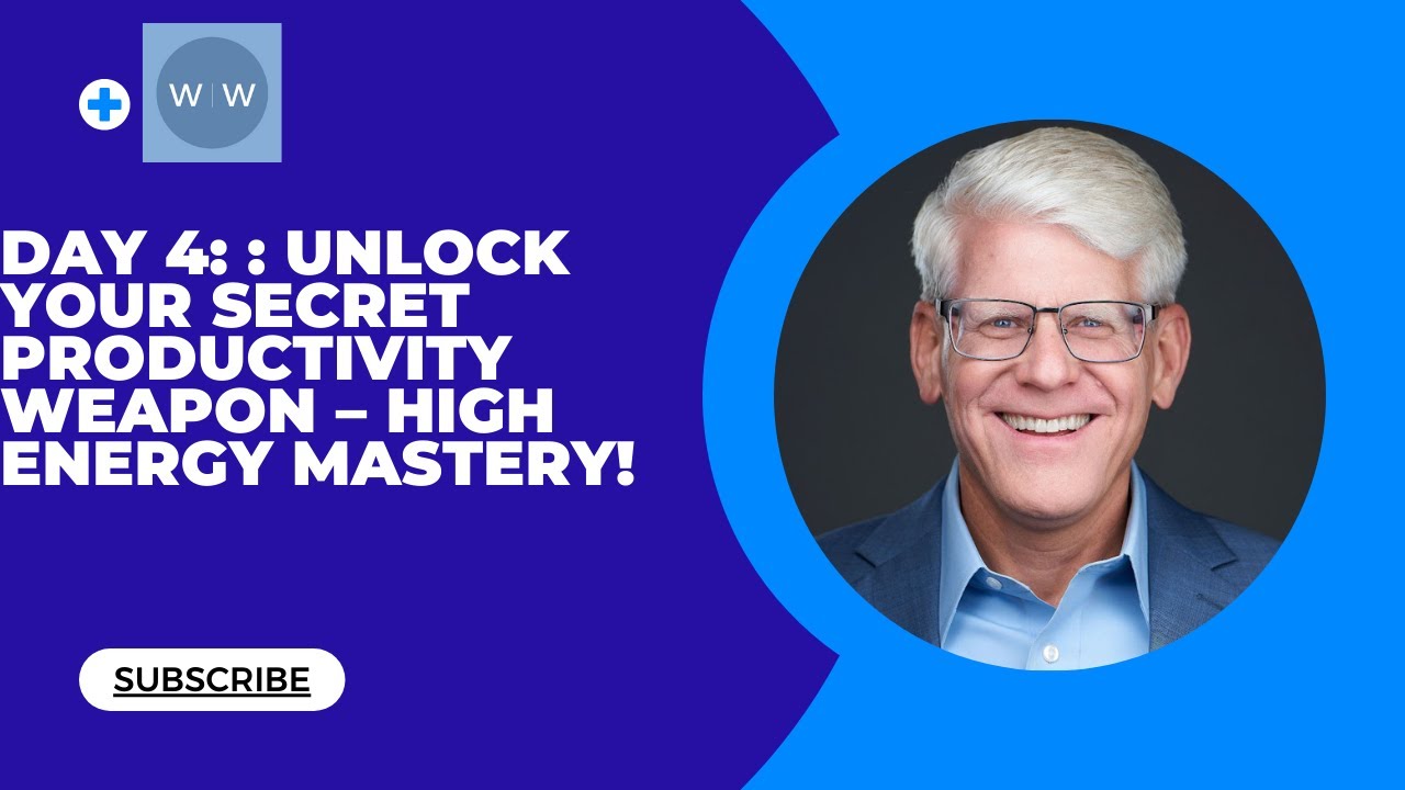 Unlock Your Secret Productivity Weapon High Energy Mastery! YouTube