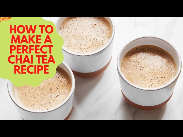 ⁣Milk Tea | How To Make a Perfect CHAI | CHAI Tea Recipe