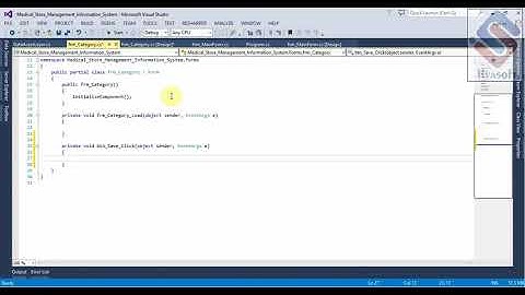 Medical Store Management System Part-16 Category Form in C# (C-Sharp)