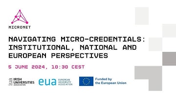 Navigating micro-credentials: institutional, national, and European perspectives