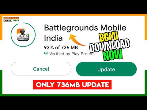 FINALLY BGMI BACK ON PLAY STORE DOWNLOAD NOW | 736MB UPDATE | BGMI 2.5 UPDATE |BGMI IOS RELEASE DATE