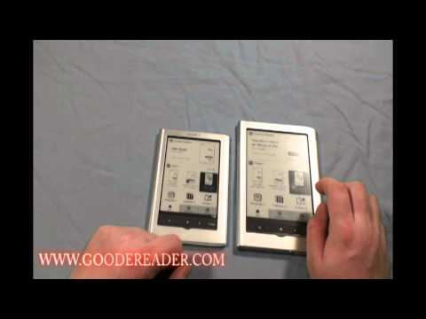 Sony PRS-350 VS the Sony PRS-650 e-Reader