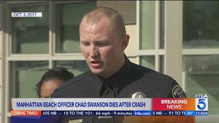 Officer who died in 405 Freeway crash had been wounded in Las Vegas shooting
