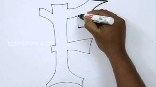 Full How to Draw Graffiti Letter F Update