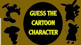 Guess the cartoon character from the silhouette images || Cartoon Quiz screenshot 3