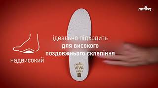 Video review Orthopedic frame insole for VIVA closed shoes, art 187 