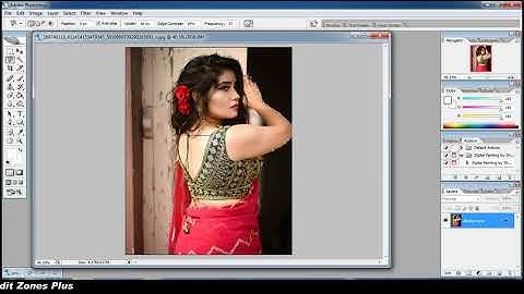 How to joint picture editing background in photoshop cc । part 33 bp । edit zones plus