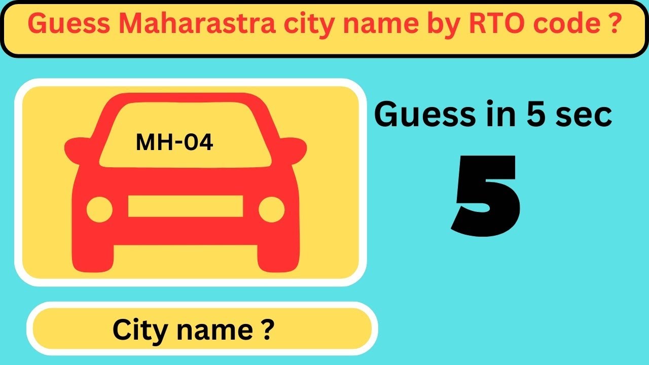 Can You Guess The City RTO Code Challenge viral video Can You Guess The City RTO Code Challenge viral video