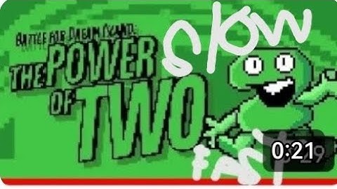 TPOT intro but its a 1990s video game but slow and fast