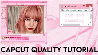 .Capcut Quality Tutorial 110 Sub Special