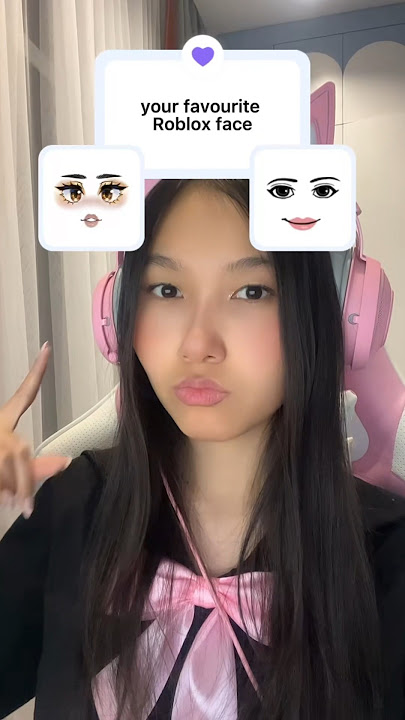 What’s your favourite Roblox face is?😳❤️ #roblox #robloxshorts