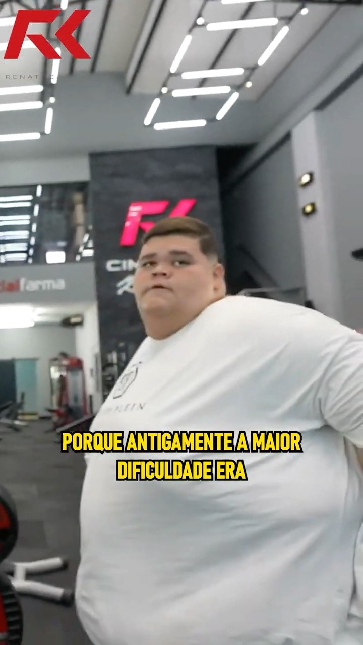 GORDÃO DA XJ FALA SOBRE SUA MAIOR DIFICULDADE NA ACADEMIA! #renatocariani #gordaodaxj #academia