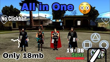 Thor Mod By Drago Xtream × Tamaputra_ | Free | All in One |  Gta San Andreas Android | Download Now!