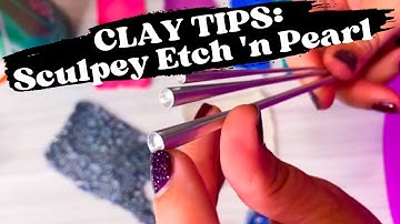 How to use Sculpey Etch 