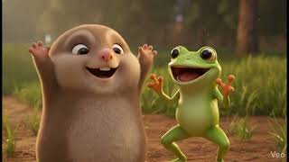 Lonely Mole Meets A Frog What Happens Next Will Melt Your Heart 3D Animation
