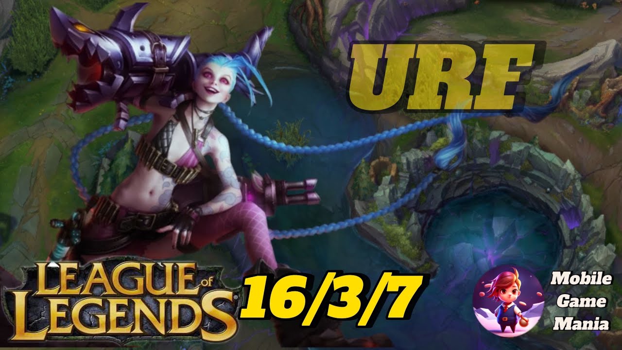 LEAGUE OF LEGENDS | ONESHOT | BEST CRIT ON URF WITH JINX
