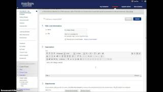 Blackboard Web Links