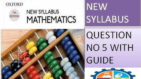 D1 MATH NEW SYLABUS | CH1 | EXERCISE 1A | QUESTION NO 5 | FULL WITH GUIDE | UMAIR TUTOR ACADEMY