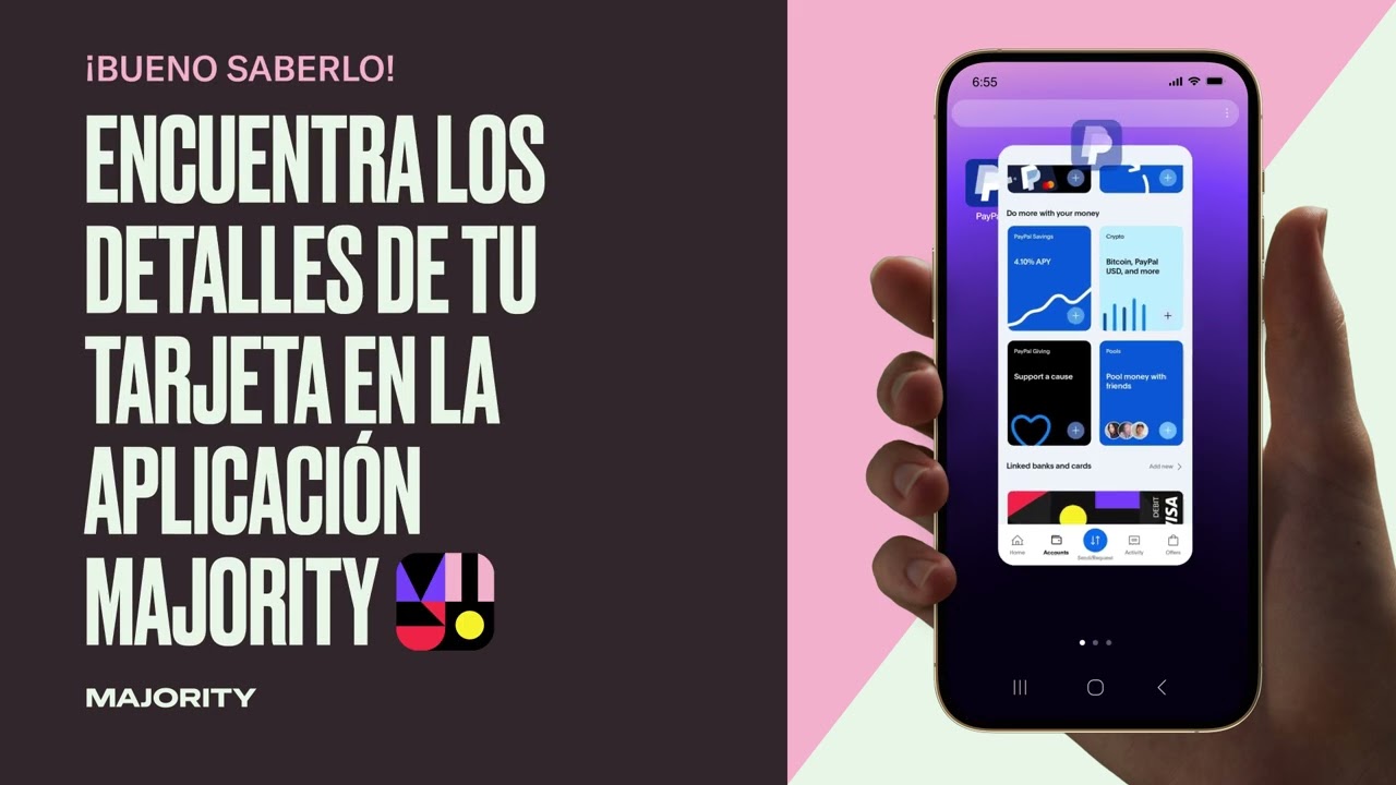 Cómo puedo configurar PayPal y conectarlo con mi cuenta o tarjeta MAJORITY?  - Ayuda - MAJORITY