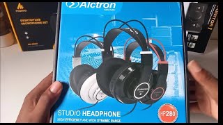 Alctron Hp280 Studio Headphones Unboxing