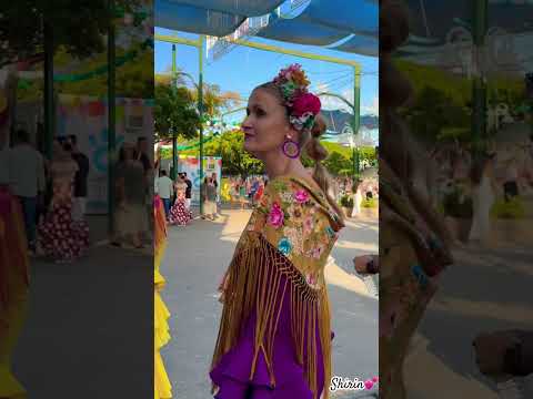Andalusian folkloric dress,Feria