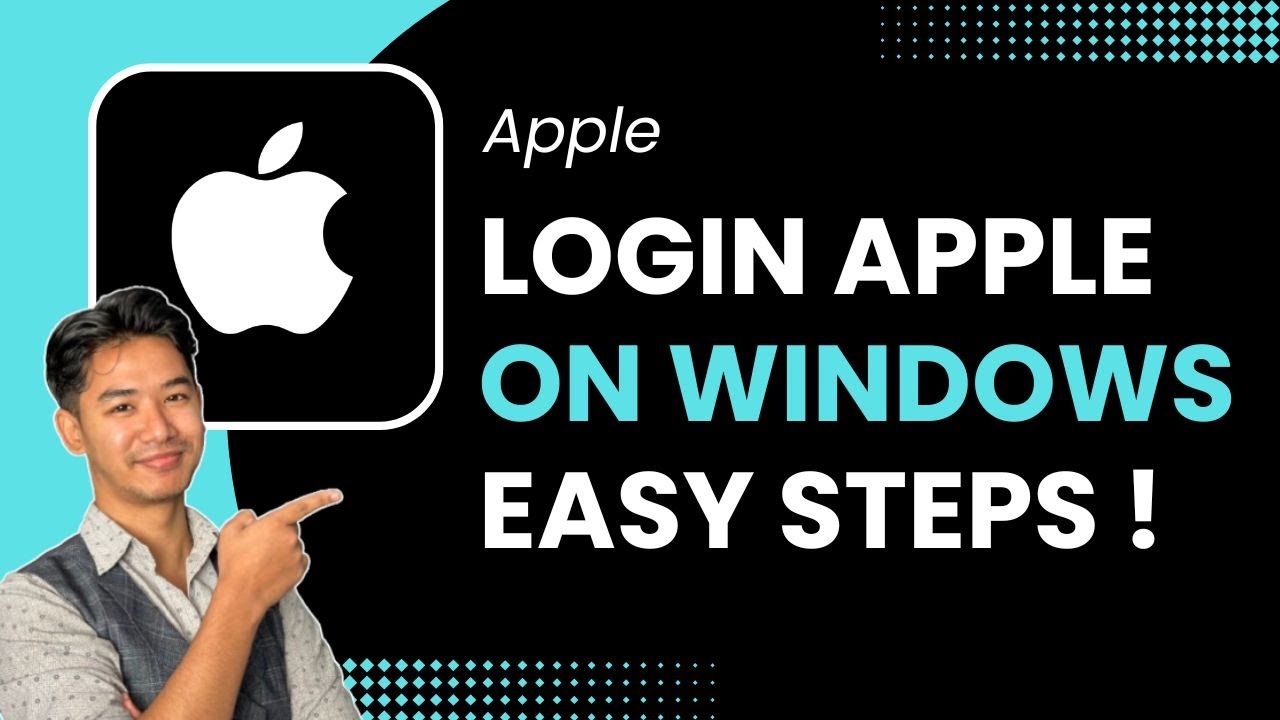 How to Login Apple ID on Windows ! - YouTube