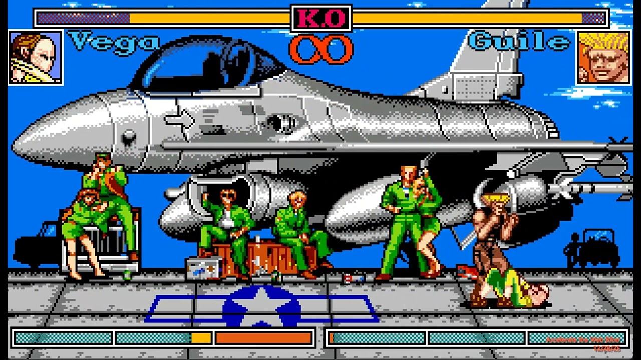 Mighty Street Fighter Longplay - Vega Playtrough | MUGEN Games