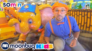 Learn Jungle Animals With Blippi! | Blippi | Learning Videos For Kids | Education Show For Toddlers