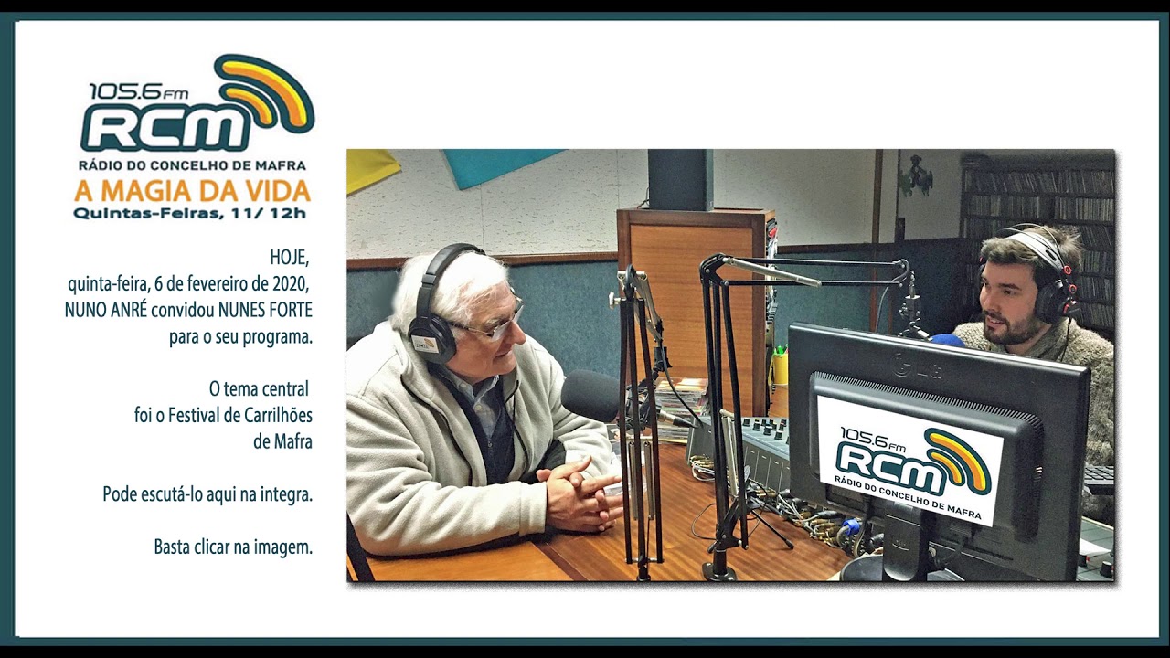 A MAGIA DA VIDA DE NUNO ANDRÉ COM NUNES FORTE NA RCM - 6.2.2020
