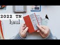 Traveler&#39;s Notebook 2022 Haul: Inserts, Accessories and a New Cover! #travelerscompany #2022tn