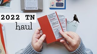 Traveler&#39;s Notebook 2022 Haul: Inserts, Accessories and a New Cover! #travelerscompany #2022tn