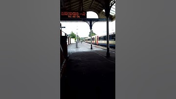 SWR Class 444 042 departs Branksome | 23/7/19