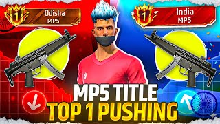 Pushing Top 1 Tittle In Mp5 🥳Solo Weapons Glory Pushing #gwtarun 