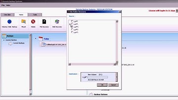 Backup your server from one click tab.