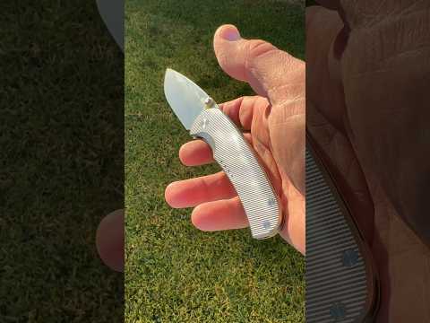 My beautiful new Quiet Carry textured Ti & Vanax blade Drift L makes it a beautiful day!