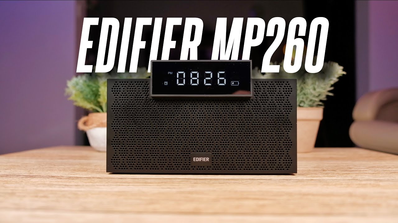 The Budget Bedside Speaker/Alarm Clock! Edifier MP260 In-Depth Review ...