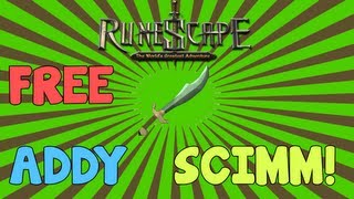Runescape 07 - Quick Tips Free Adamant Scimitar