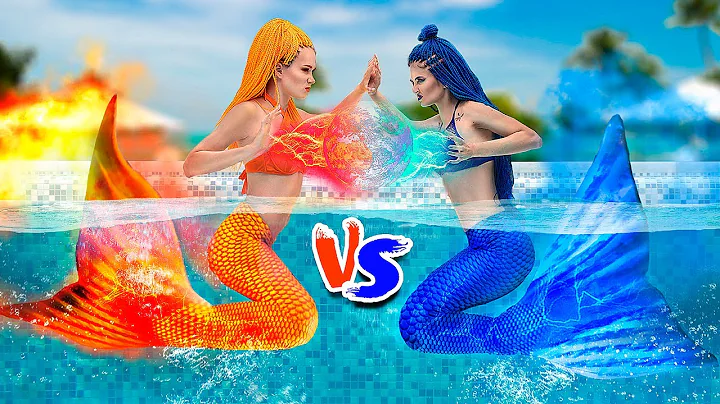 Desafo de Fro vs Caliente / Sirena Ardiente vs Sirena Helada