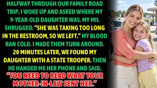 Download Lagu On Our Family Road Trip, My MIL Left My 9-Year-Old at a Rest Stop—Then I Saw Her Text