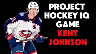 The Hockey IQ Game | Kent Johnson | Columbus Blue Jackets