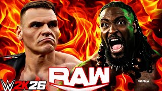 Gunther vs Roman Reigns Wwe Raw 13 July 2026 Extreme Rules WWE2K26 - PS5 4K Game Play #wwe #raw  screenshot 4
