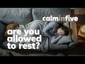 Learning to Rest Without Guilt | 5-Minute Guided Meditation