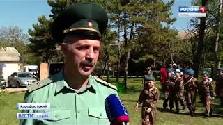 Кинологи крымской таможни показали навыки своих четвероногих друзей Кинологи крымской таможни показали навыки своих четвероногих друзей