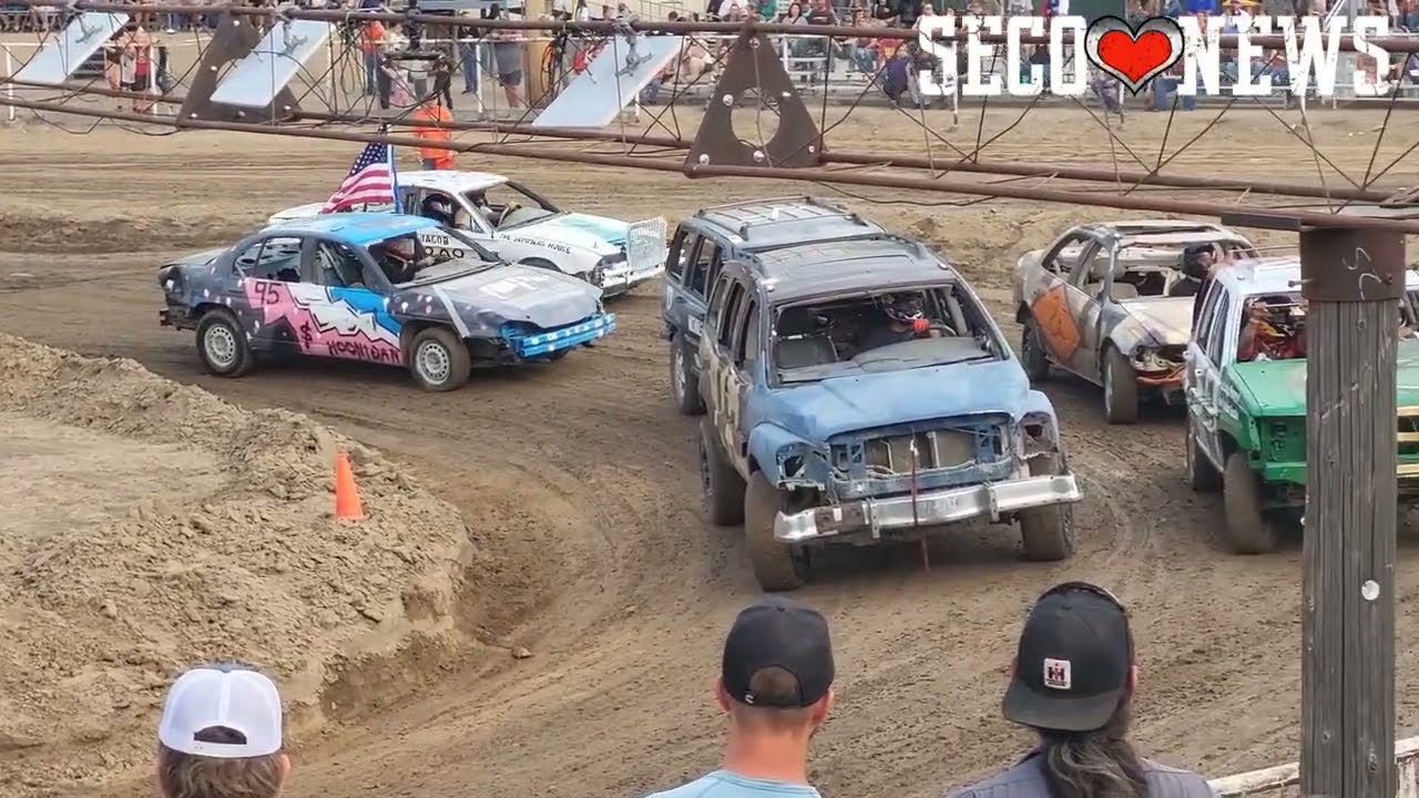 AVF Figure 8 Jump Race - Heat 2 - at the Arkansas Valley Fair in Rocky Ford, Colorado