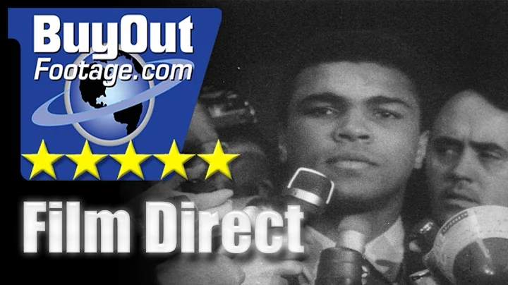 Boxing Champ Cassius Clay a.k.a. Muhammad Ali Stripped of Title Faces Prison 1967 FILM DIRECT