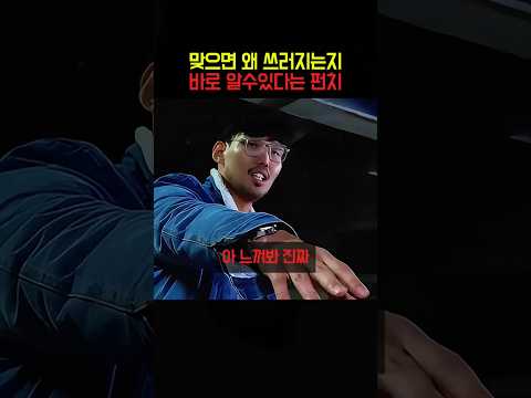 맞으면 왜 쓰러지는지 바로 알수있다는 <strong>펀치</strong>