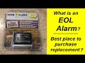 Replacing a propane alarm in a rv