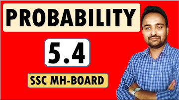 SSC Class 10  Algebra | Probability | Practice Set 5.4